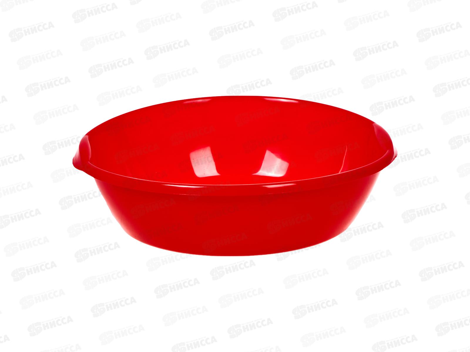 Таз  3л пластмассовый красный ИНТ *30