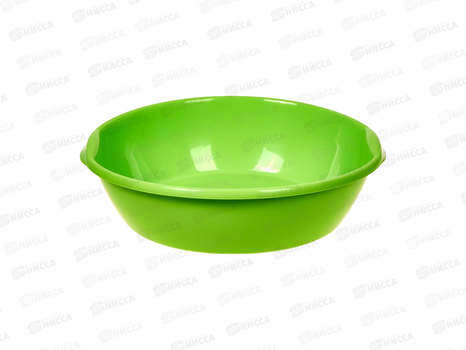 Таз  3л пластмассовый салатовый ИНТ *30