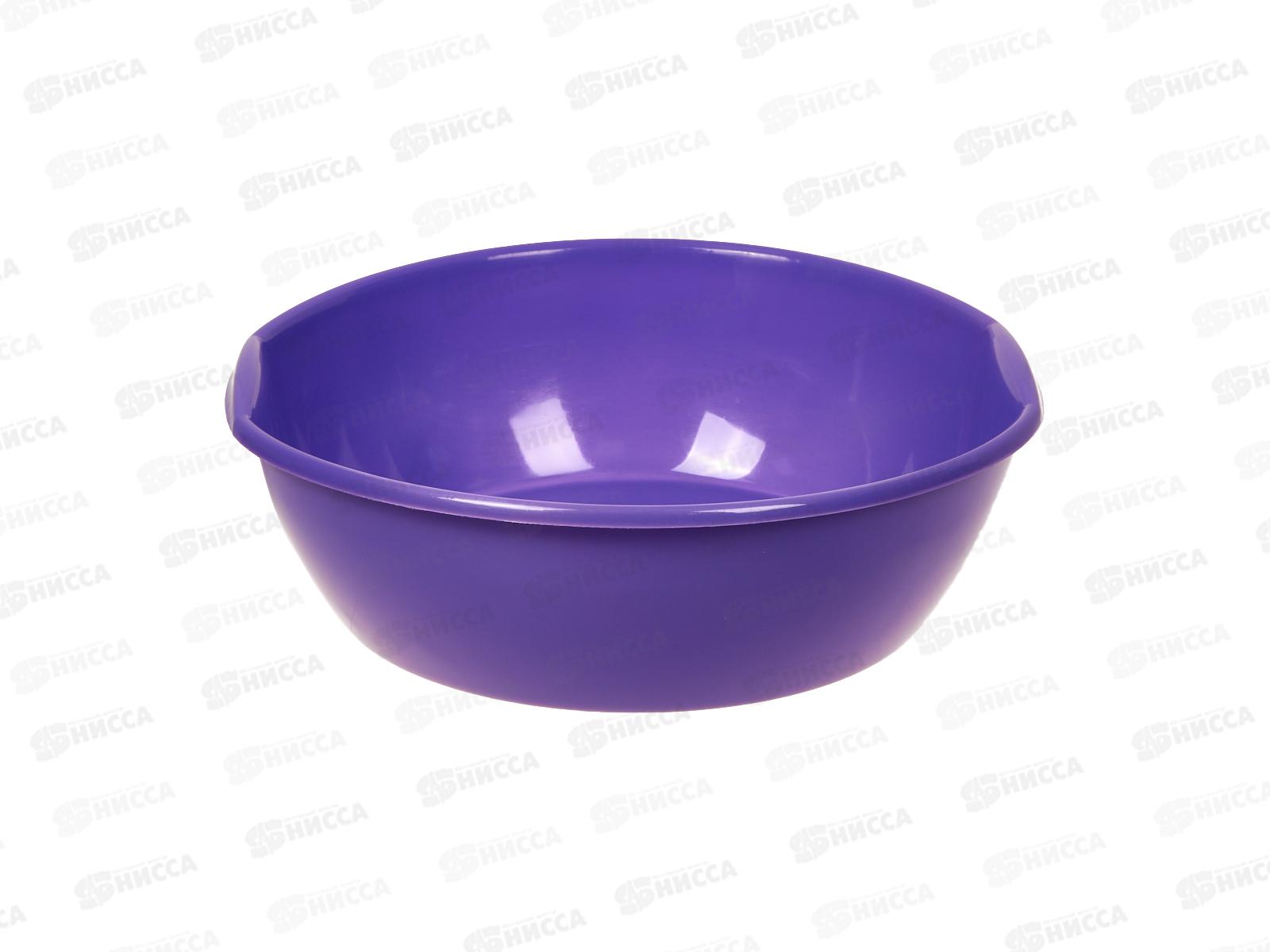 Таз  5л  пластмассовый фиолетовый *30  ИНТ