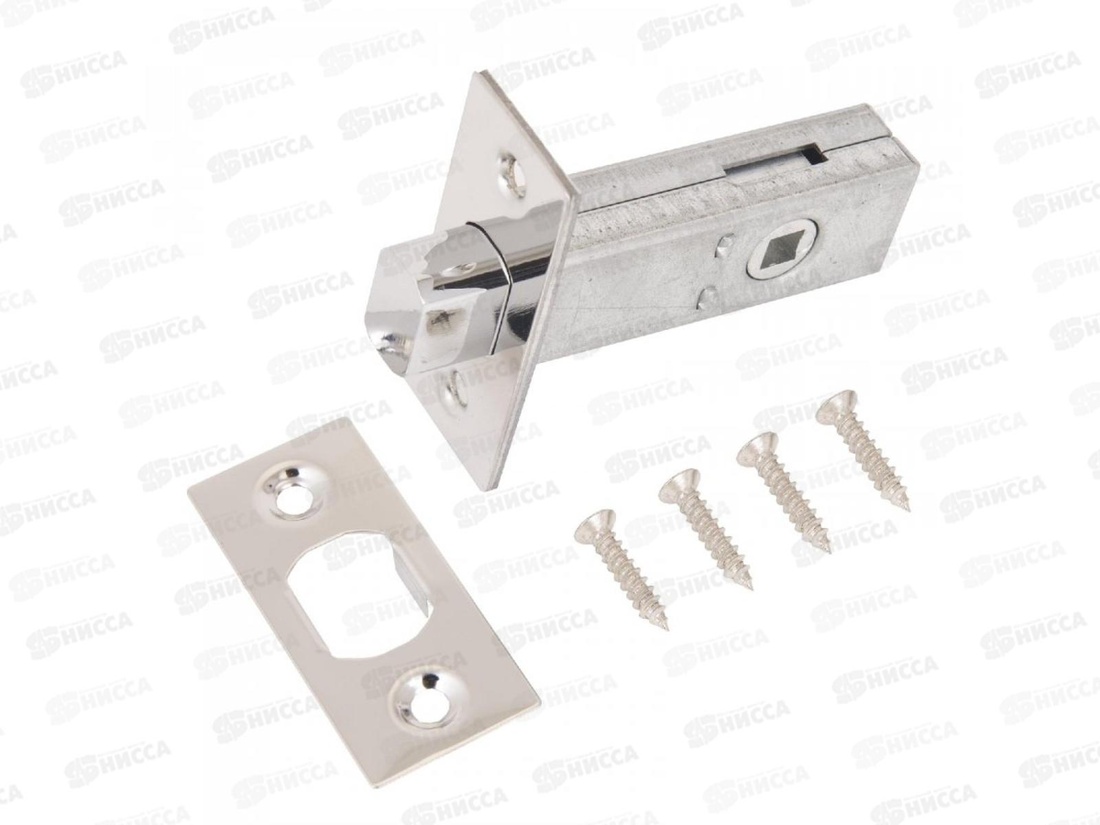 Задвижка Аллюр АРТ LB45-6 CP хром 6мм б/руч *100 231