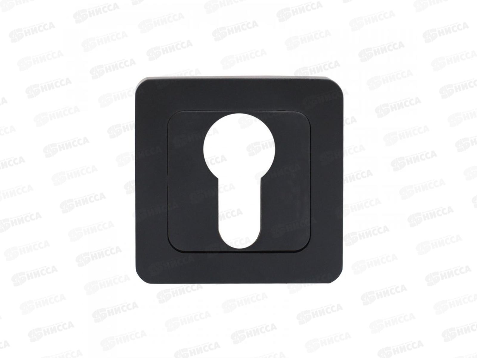 Накладка Алюр для цилиндрового механизма APT ET-S1 BL/BL421515 матовый черный 185