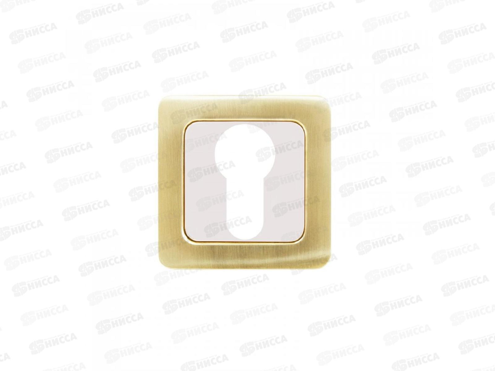 Накладка Алюр для цилиндрового механизма APT ET-S1 SB/PB 4276 мат золото/золото 449