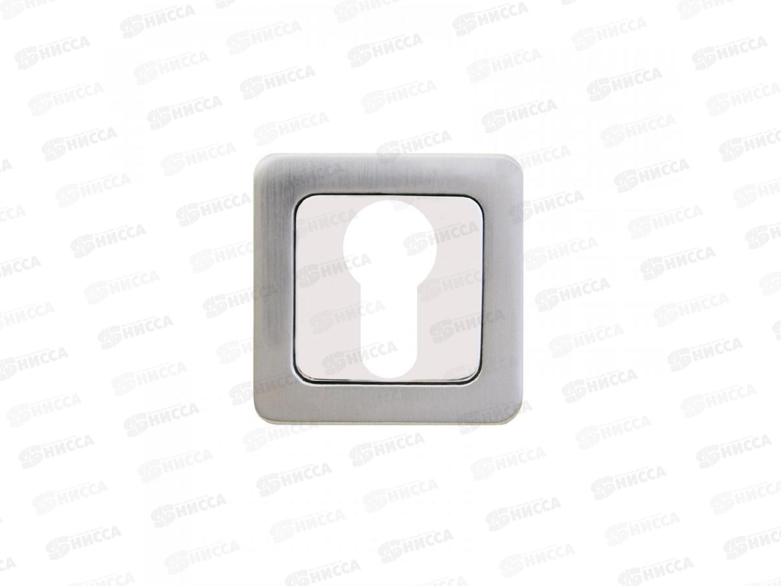 Накладка Алюр для цилиндрового механизма APT ET-S1 SN/CP 4282 мат никель/хром 450