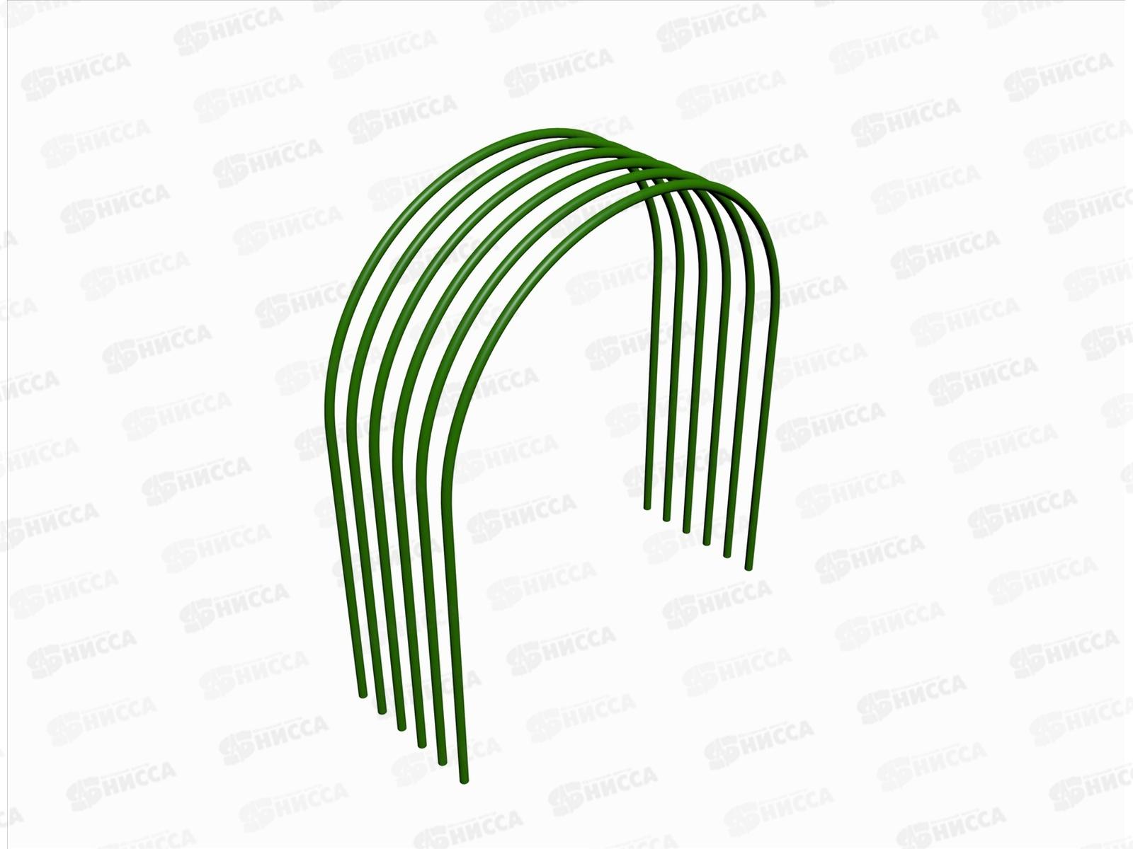 Дуга парниковая 2,5м ,д10 (6шт) металл,ПВХ покрытие