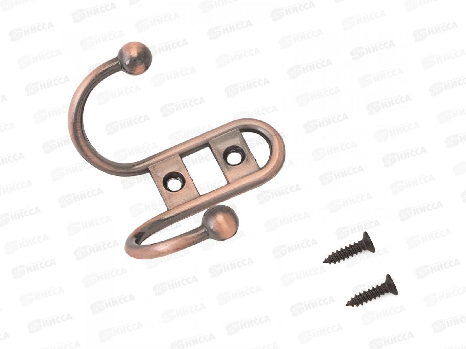 Крючок-вешалка Стандарт 208 B AC ст.медь европакет *60 210