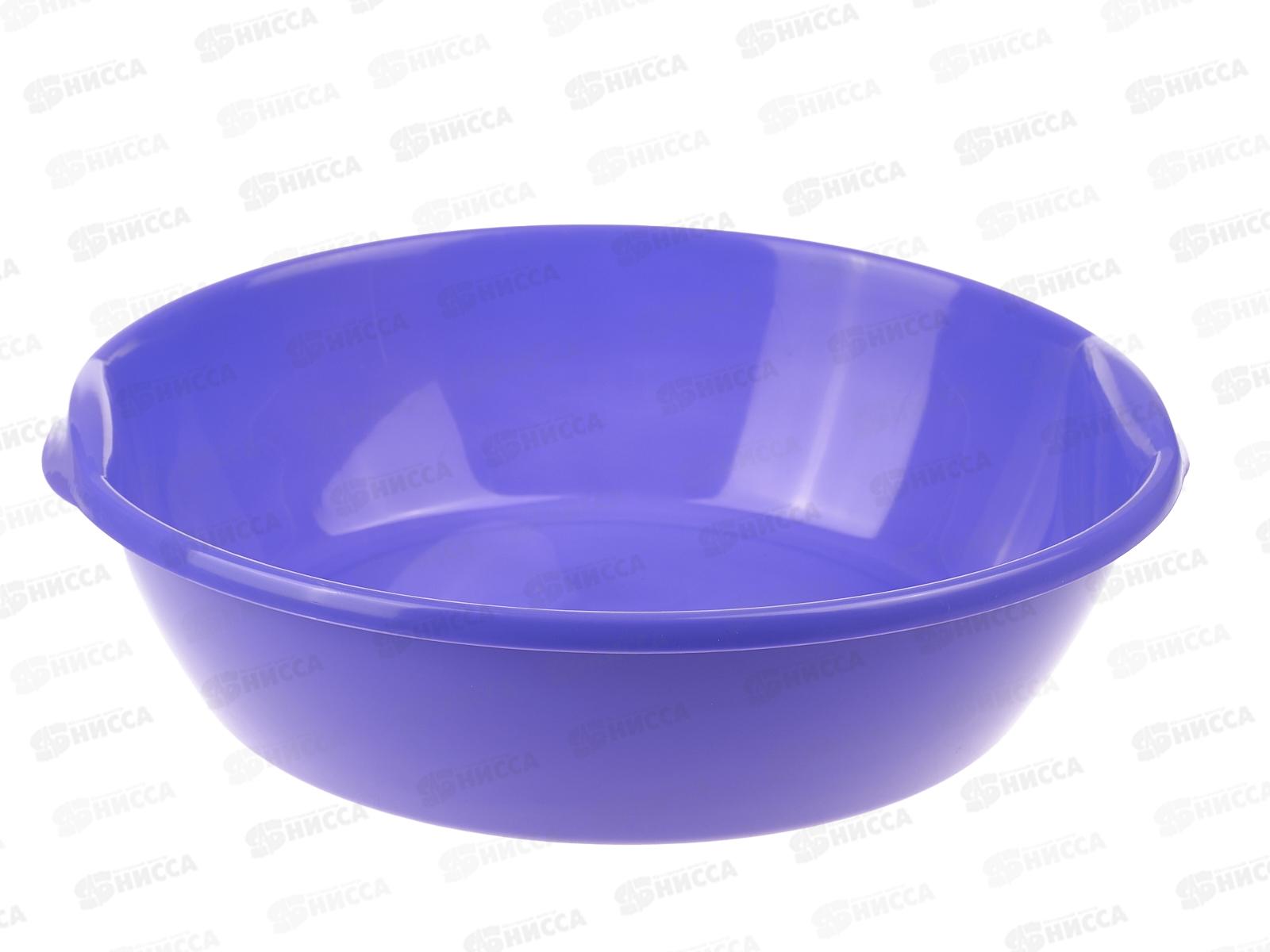 Таз  3л пластмассовый фиолетовый ИНТ *30