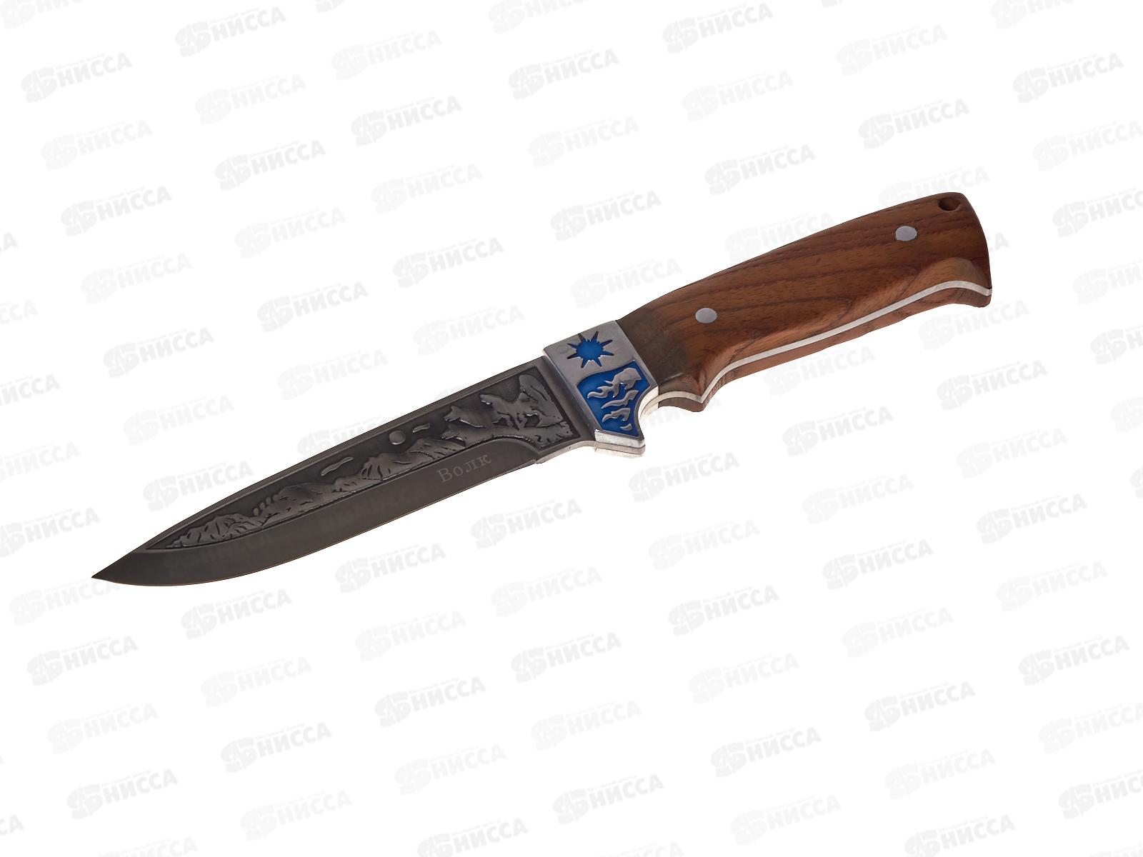 Нож охотничий 26см в чехле Волк *12