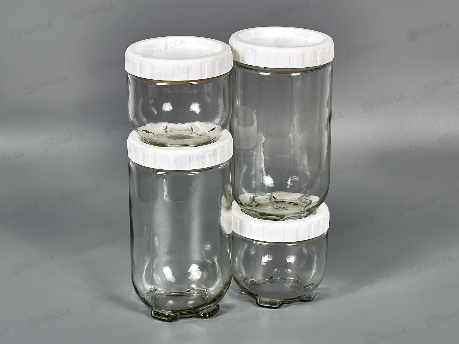 Набор банок 4шт 2*450мл 2*950мл 280404 *12