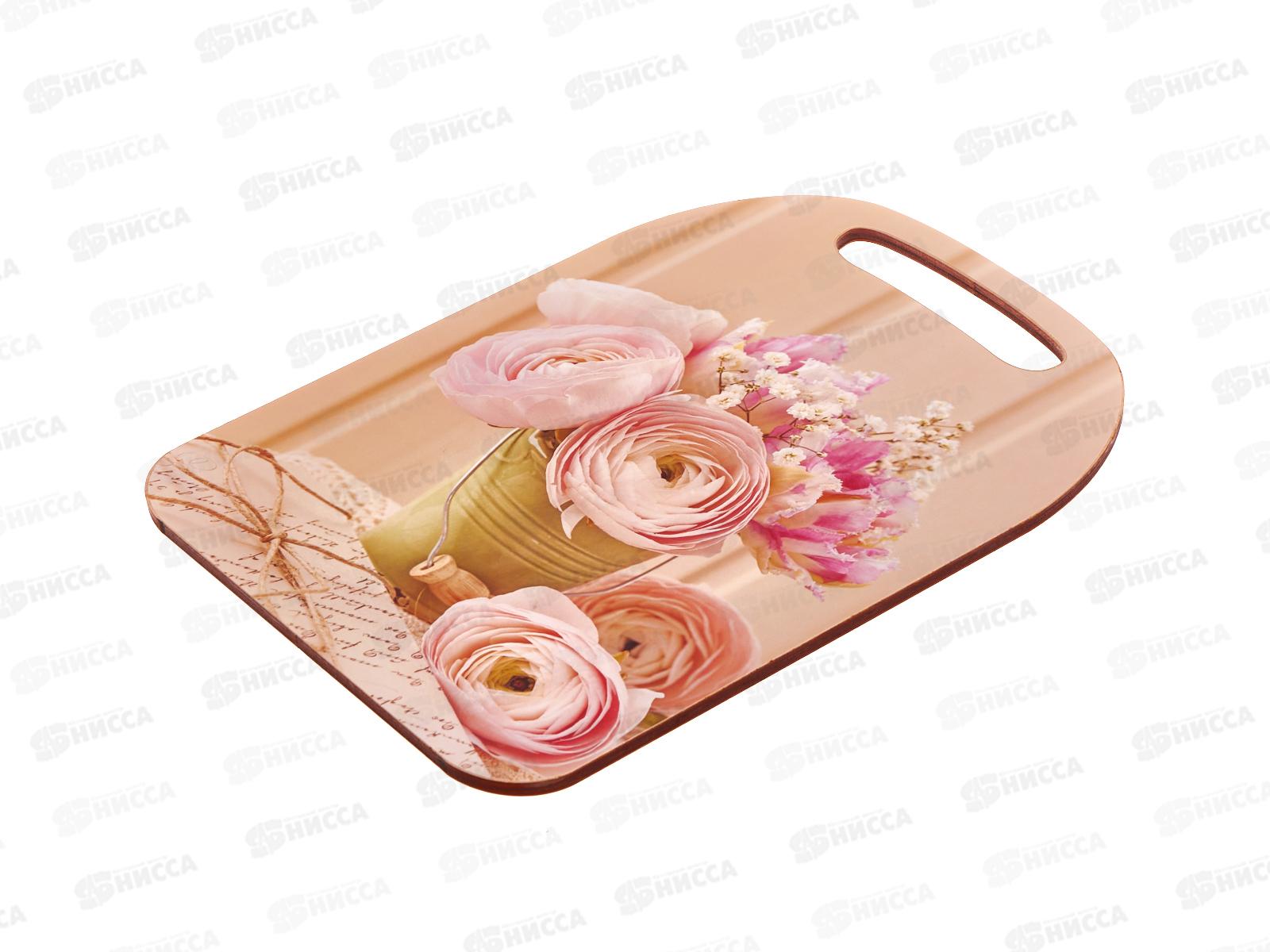 Доска разд. дерево &quotСветлый букет&quot  К-150 *22