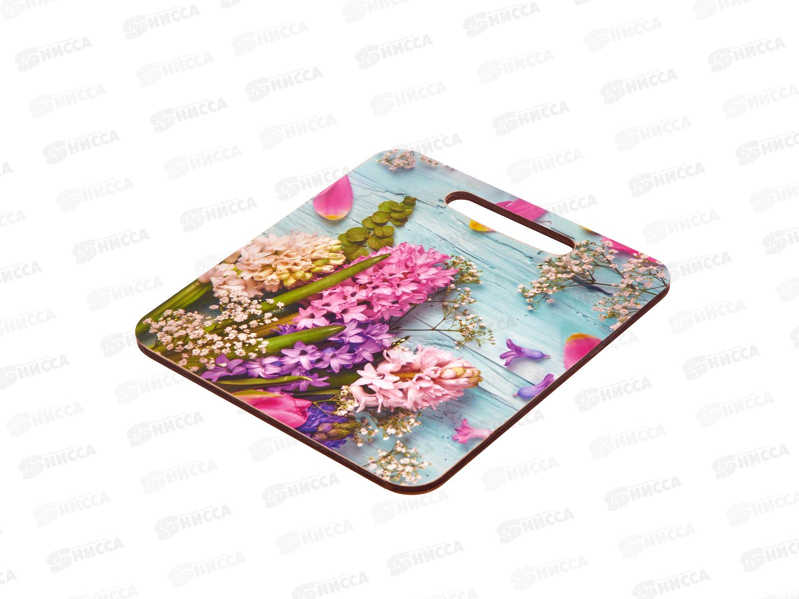 Доска разделочная дерево малая &quotСирень&quot  Л-10 *50