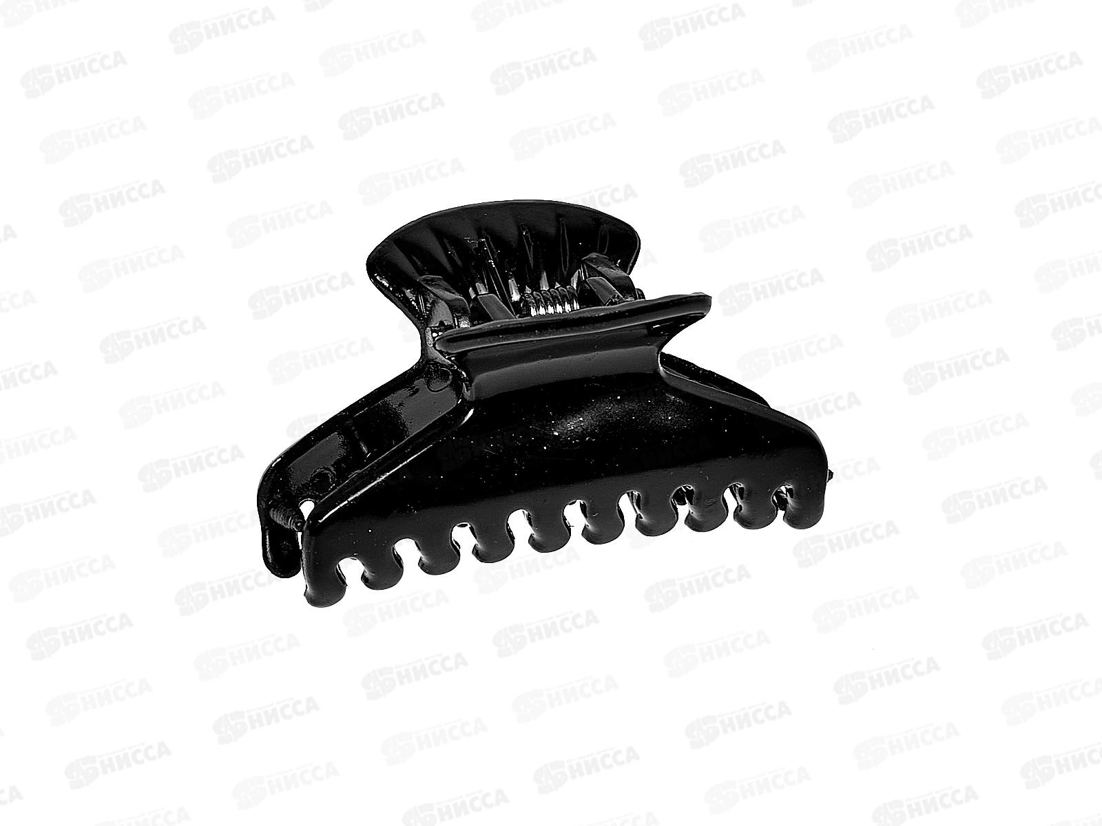 Краб  д/волос &quotМаленькая классика&quot овал 4см черный 10073115