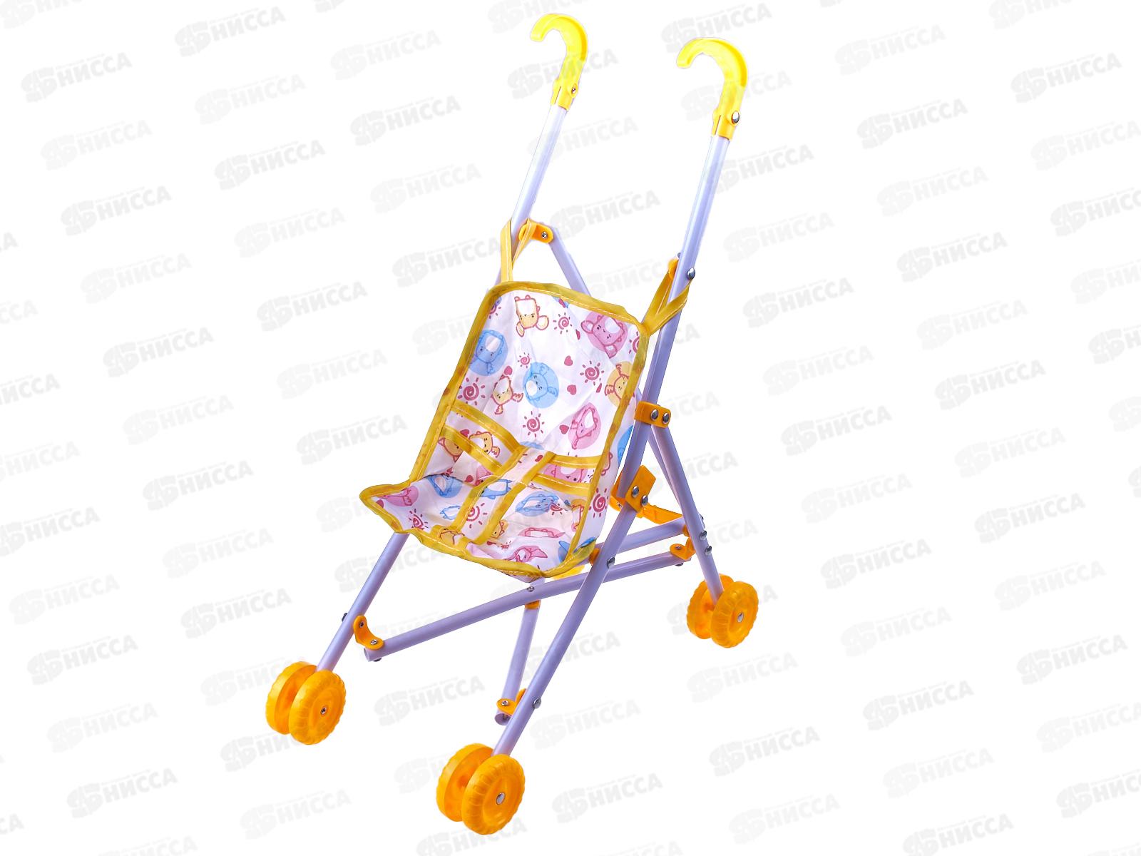 Коляска-трость для кукол 2392183 пластмассовая в пакете 45,5*14*6,5