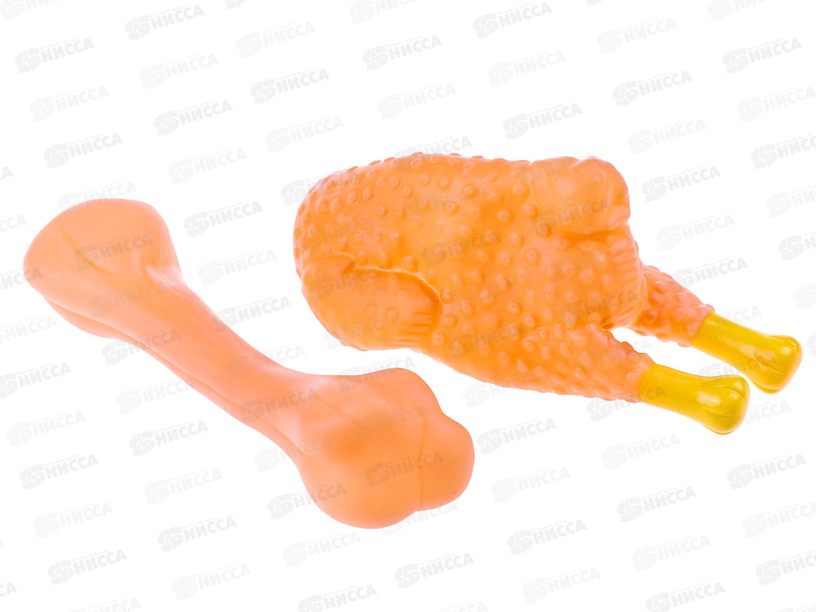 Игрушка для собак &quotКурочка&quot с пищалкой (063483)  *12 Ж