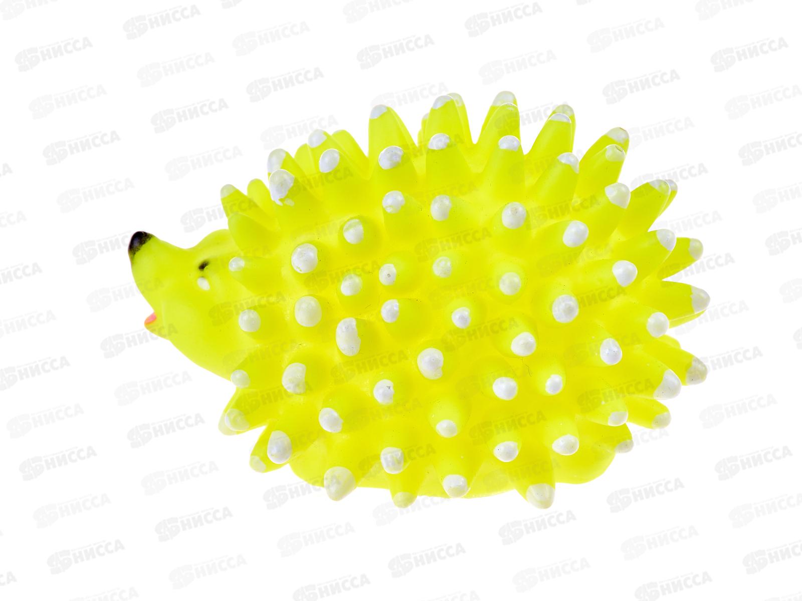 Игрушка для собак &quotЕжик-грызунок&quot с пищалкой (063473)  *12 Ж