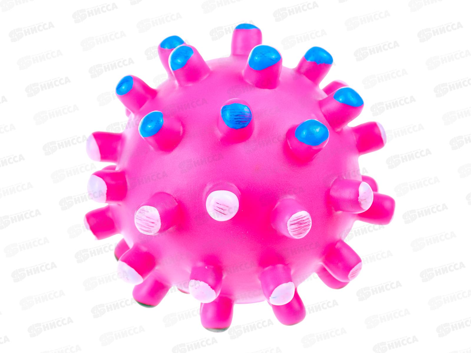 Игрушка для собак &quotМяч с пупырками&quot с пищалкой (063474)  *12 Ж