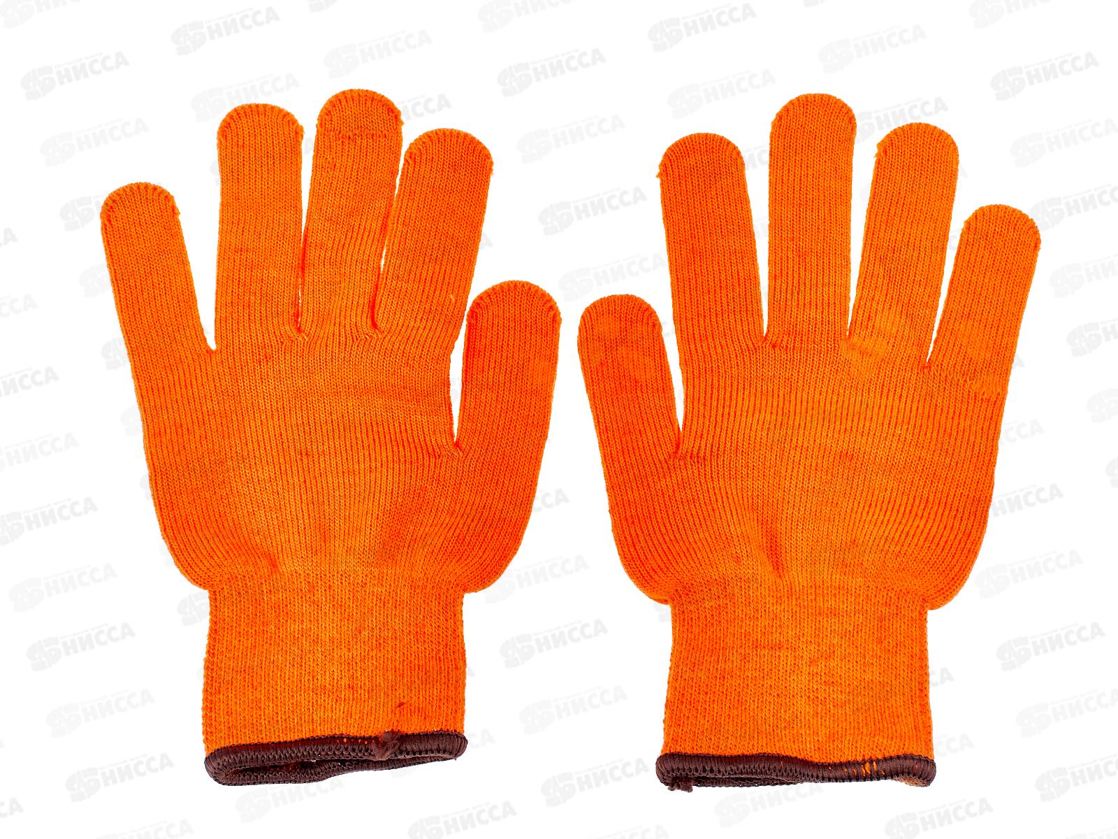 Перчатки акрил с ПВХ &quotТочка&quot 9, плотная вязка 10кл., 0217 *100