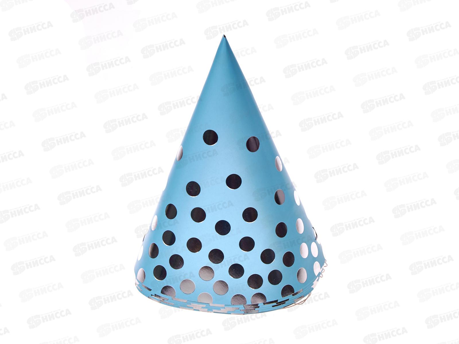 Колпак Горошек серебряный 6шт/G, 1501-3729