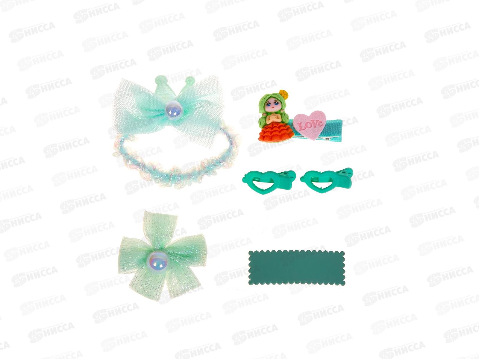 Pretty Girl Набор заколок для волос 6шт TS00047 Куколка *12