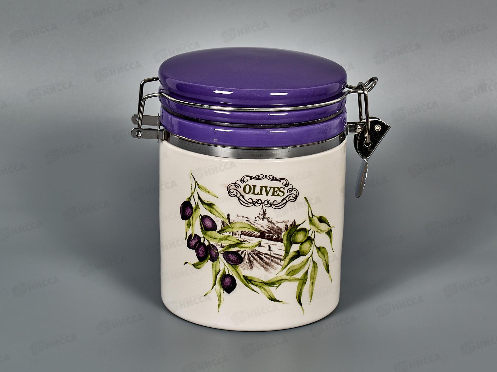 Банки Оливки 750мл с клипсой MFK21030