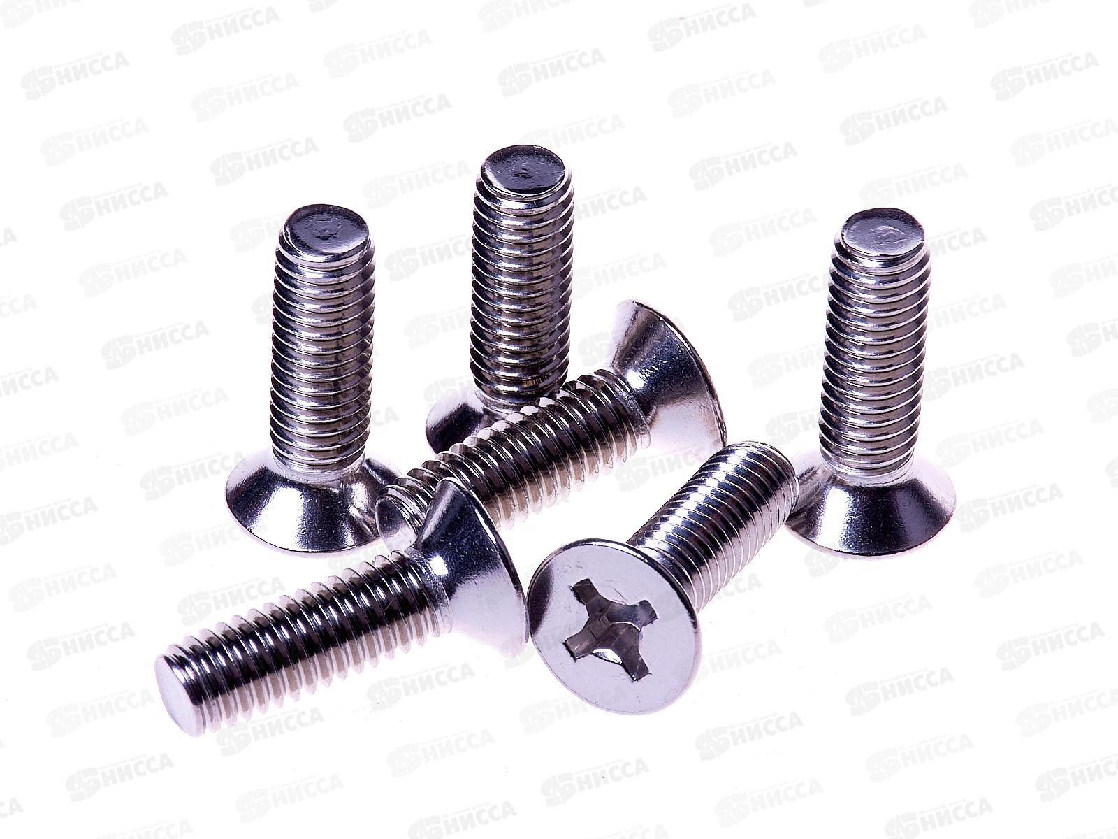 Винт (DIN965) А2 6*20 (6шт) Госкреп