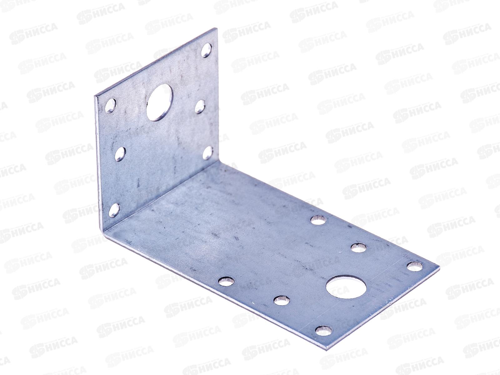 Уголок крепёжный 90*50*55 ассиметричный Госкреп *100