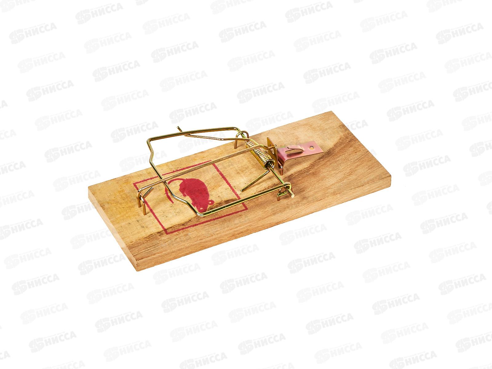 Мышеловка деревянная 17,5х8см, AL-23232-2  *200