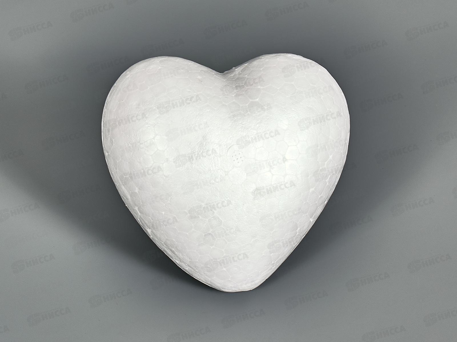 Заготовка д/декор. deVENTE Сердце из пенополистирола 100*47мм, 8003914