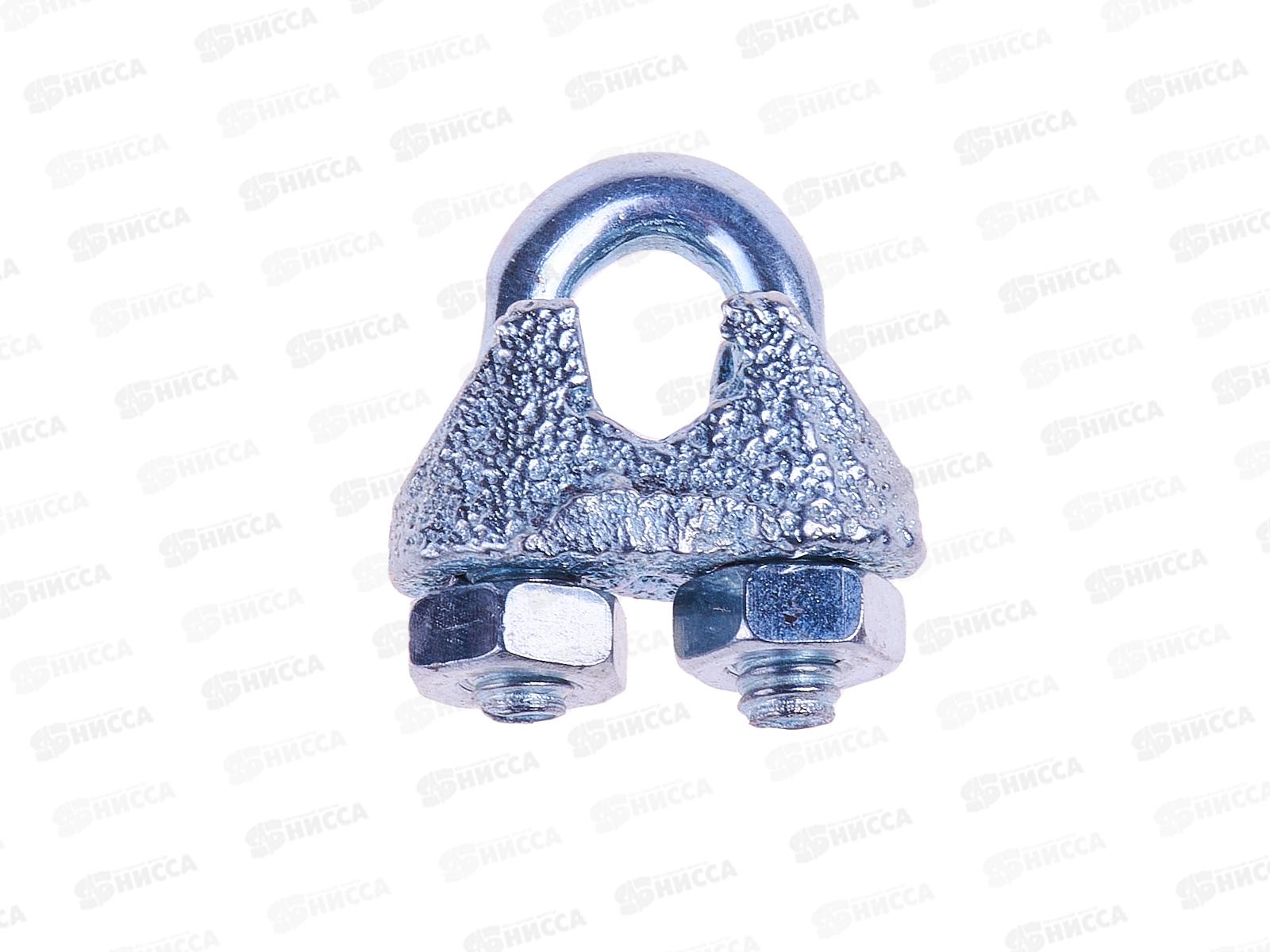 Зажим для стальных канатов  5мм  DIN741   *100