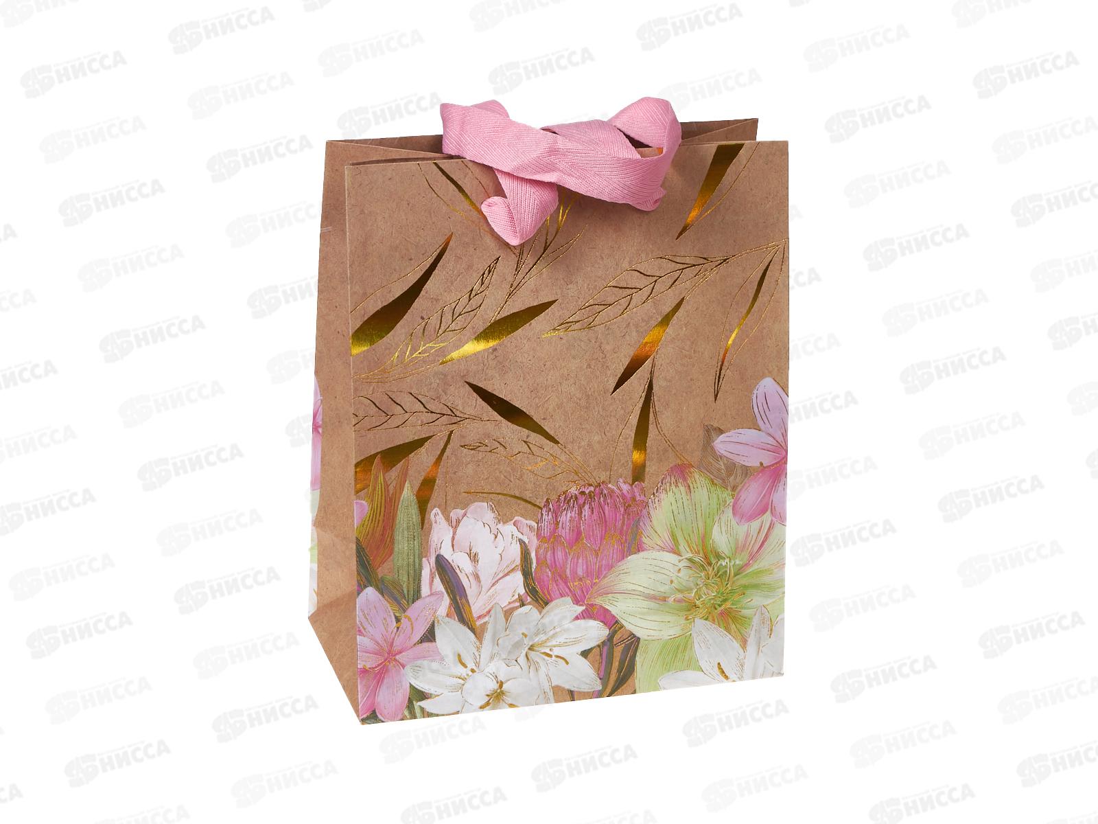 Пакет подарочный АД 18*22,3 Крафт 0397.532