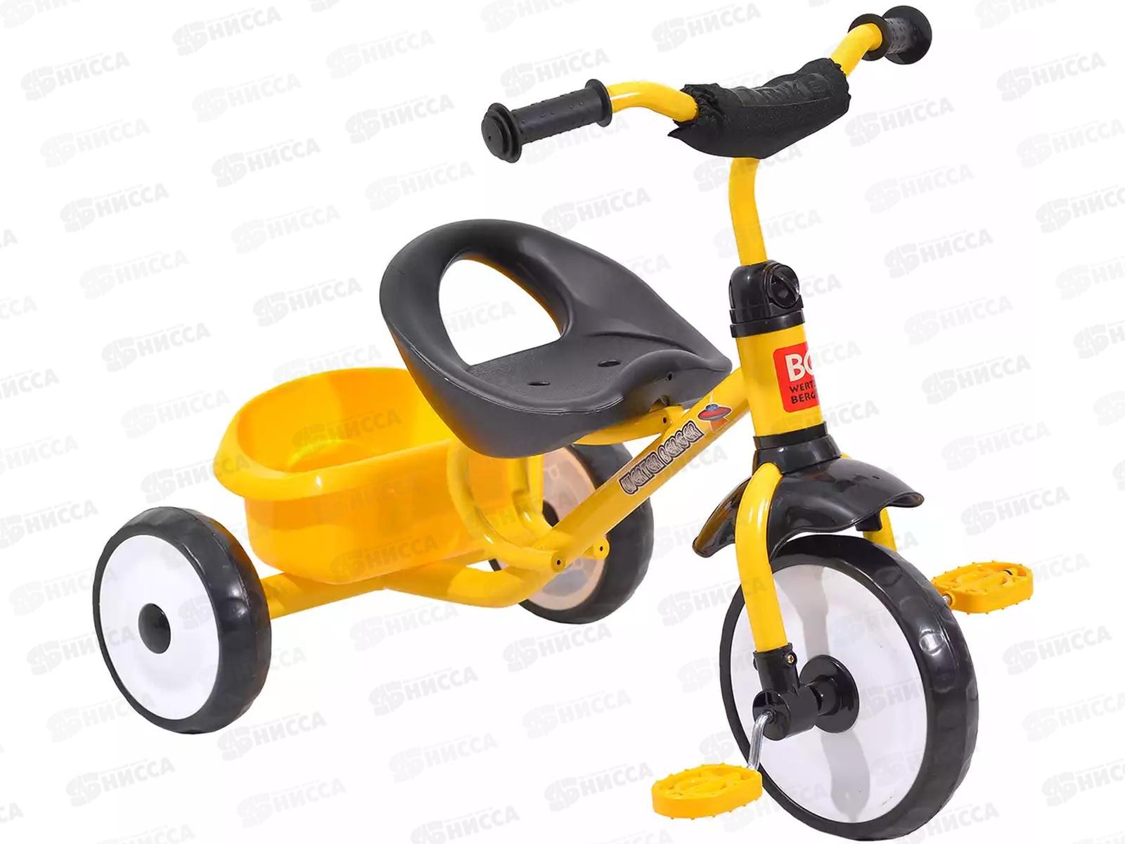 Велосипед 3-х кол. WERTER BERGER TRIKE XG 11214-3 желтый, 387691