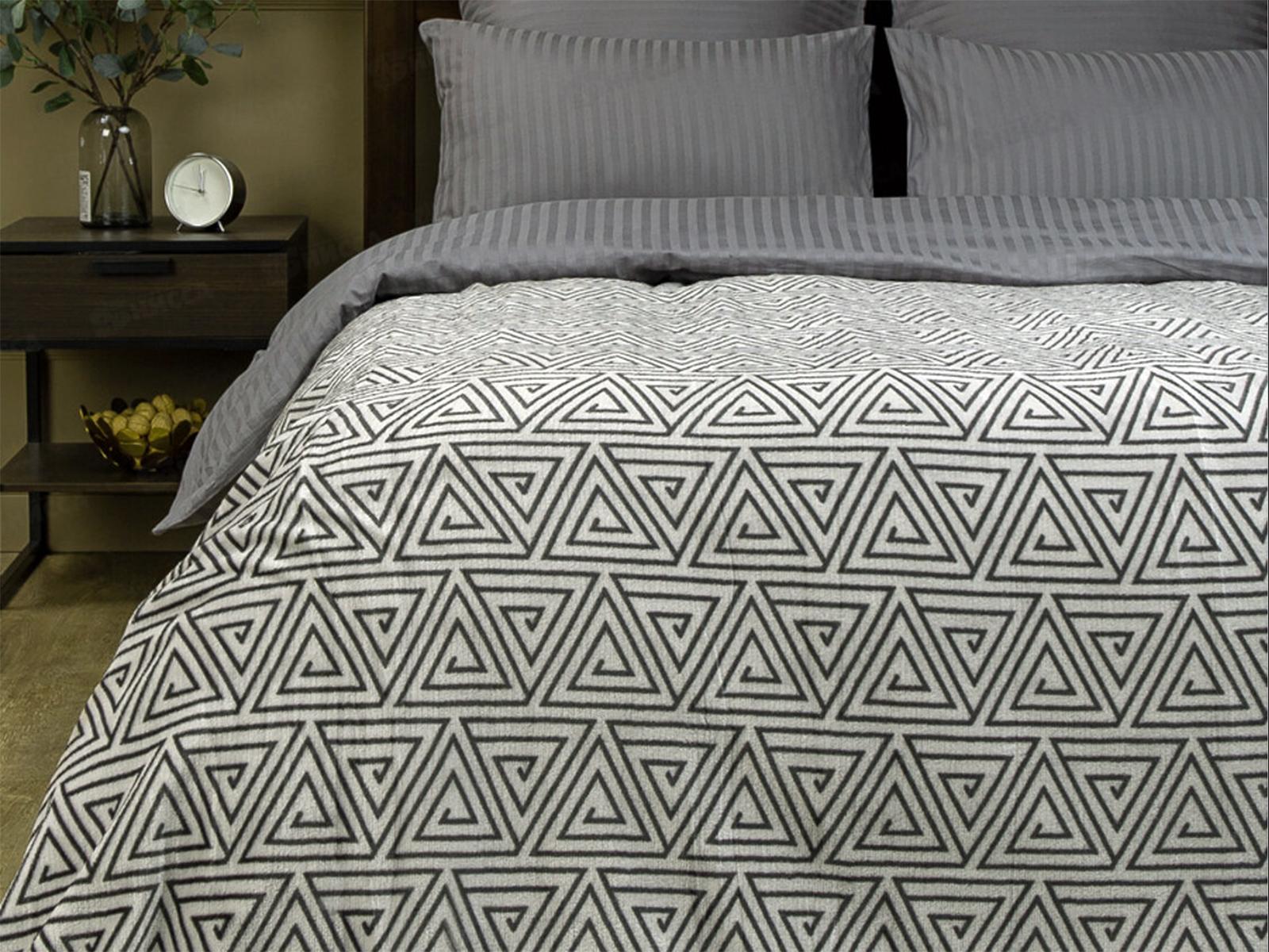 Плед Texrepublic 150*200 TF FN F145GY а Греция треугольная