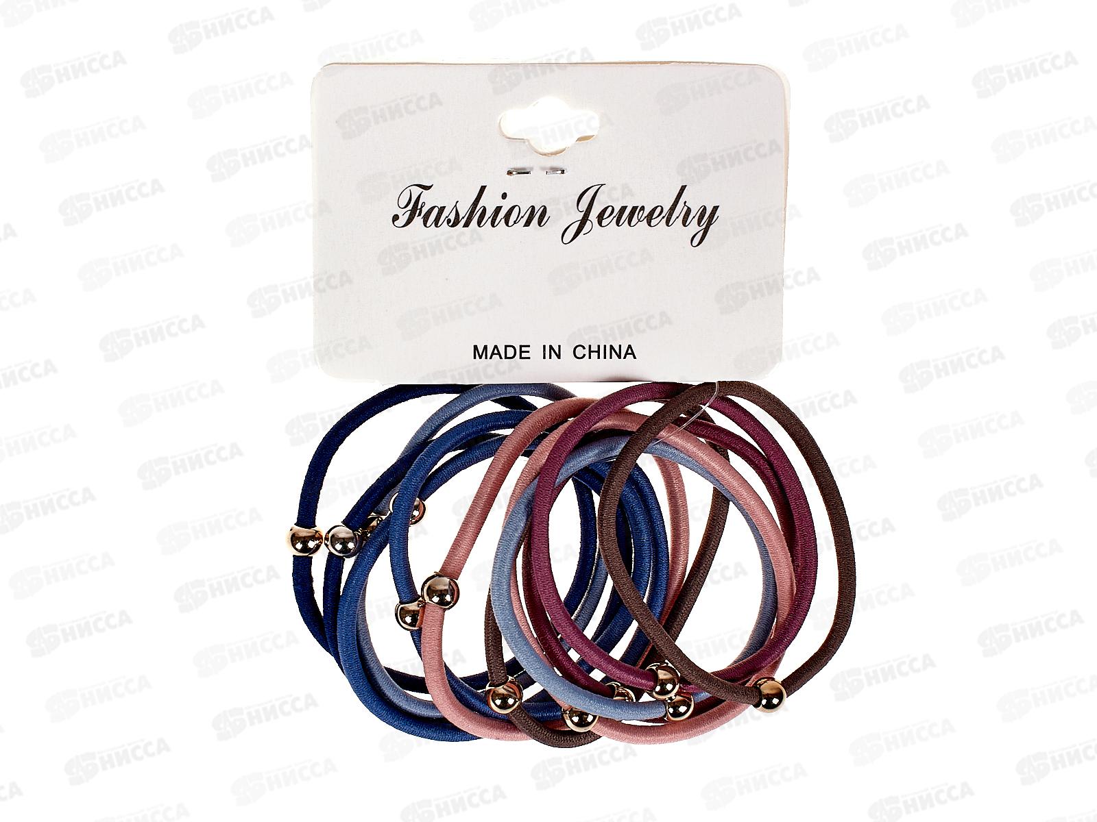 Резинка для волос 12шт ткань (064006)   Ж