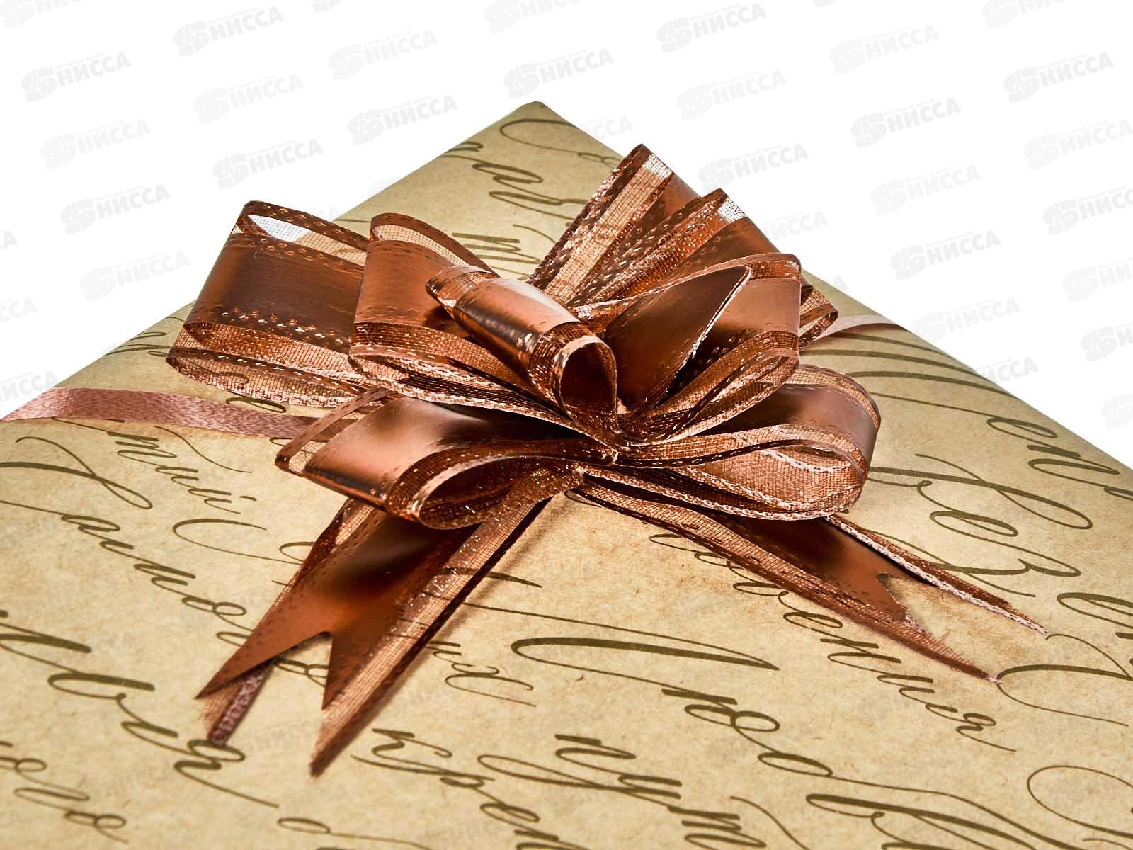 Бант-бабочка 3см рисунок, тиснение уп10шт Р0939-28