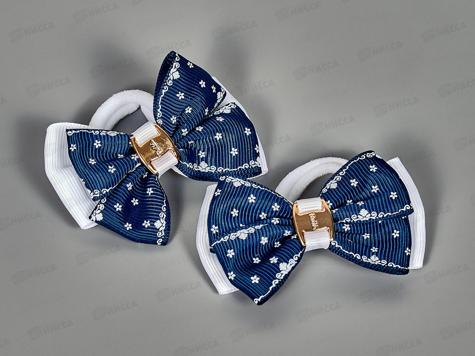 Ameli Набор резинок для волос детские 2шт С бантиком в цветочек WHB181266-2 3932