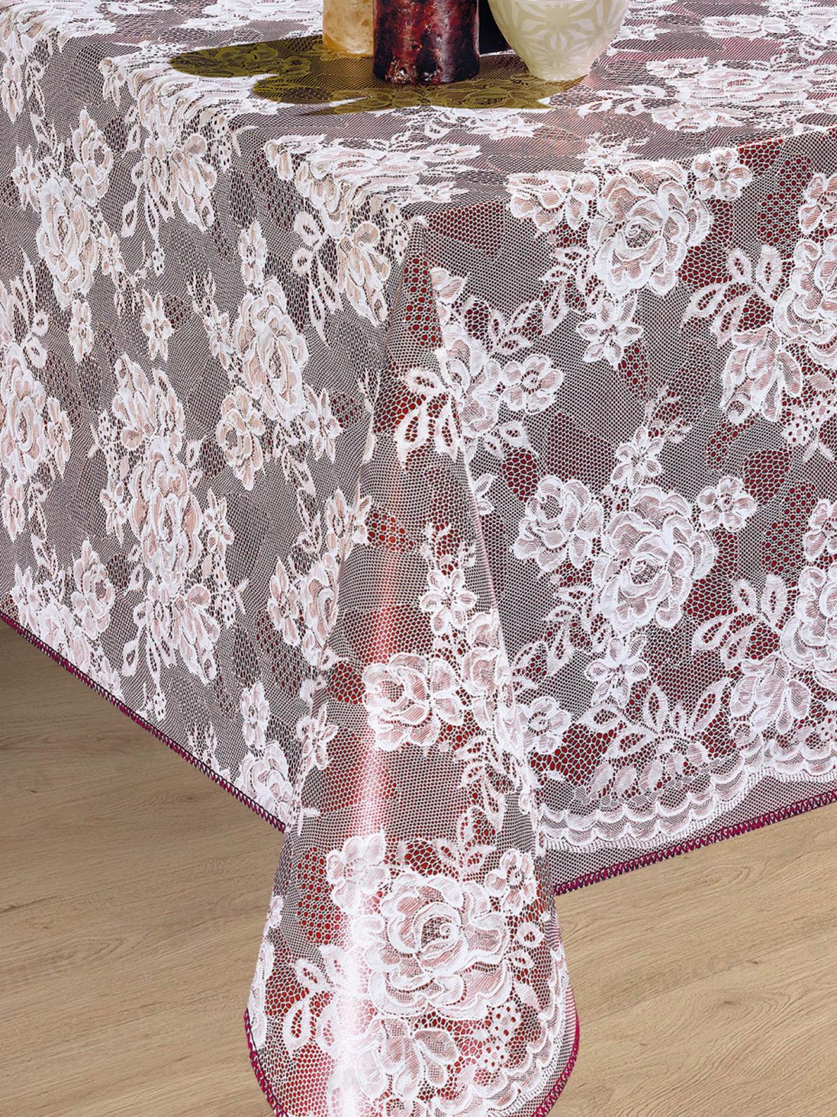 Клеенка на неткан основе ДЕКОРАМА 1,4*20м 065В кружева