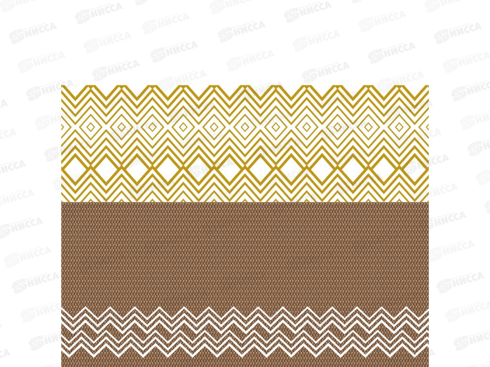 Клеенка на нетканой основе ДЕКОРАМА 1,4*20м 151А орнамент бежевый