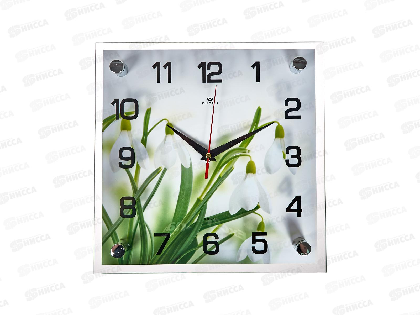 Часы настенные &quot21 Век&quot 2525-231 (10) Подснежники