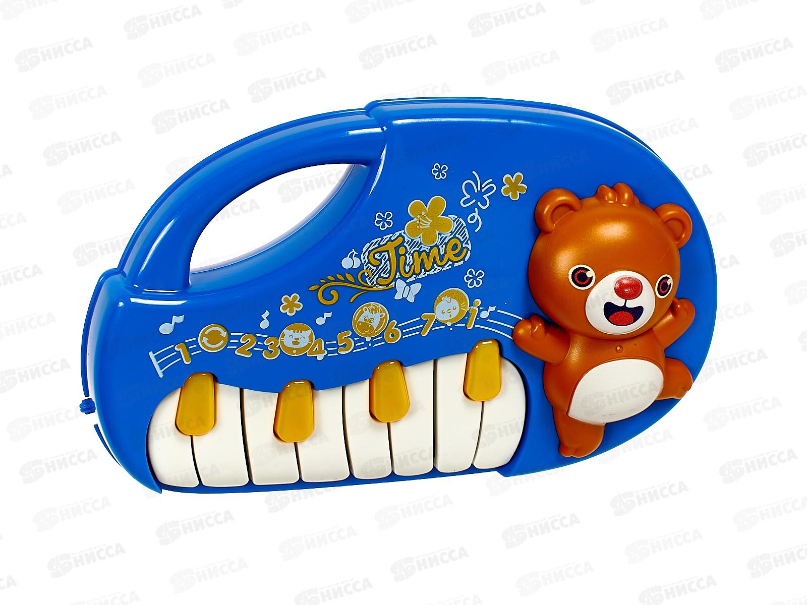 Синтезатор №МТК036А-2 звук, свет, коробка 21,5*13,8*5,4