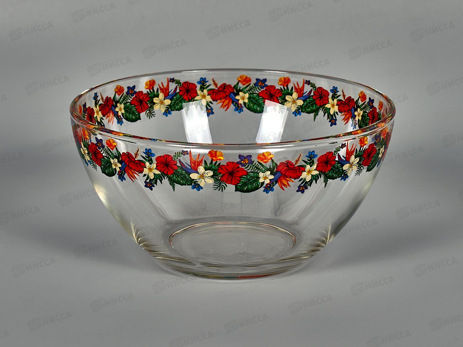 Салатник средний 425/1-Д Бордюр цветочный *12