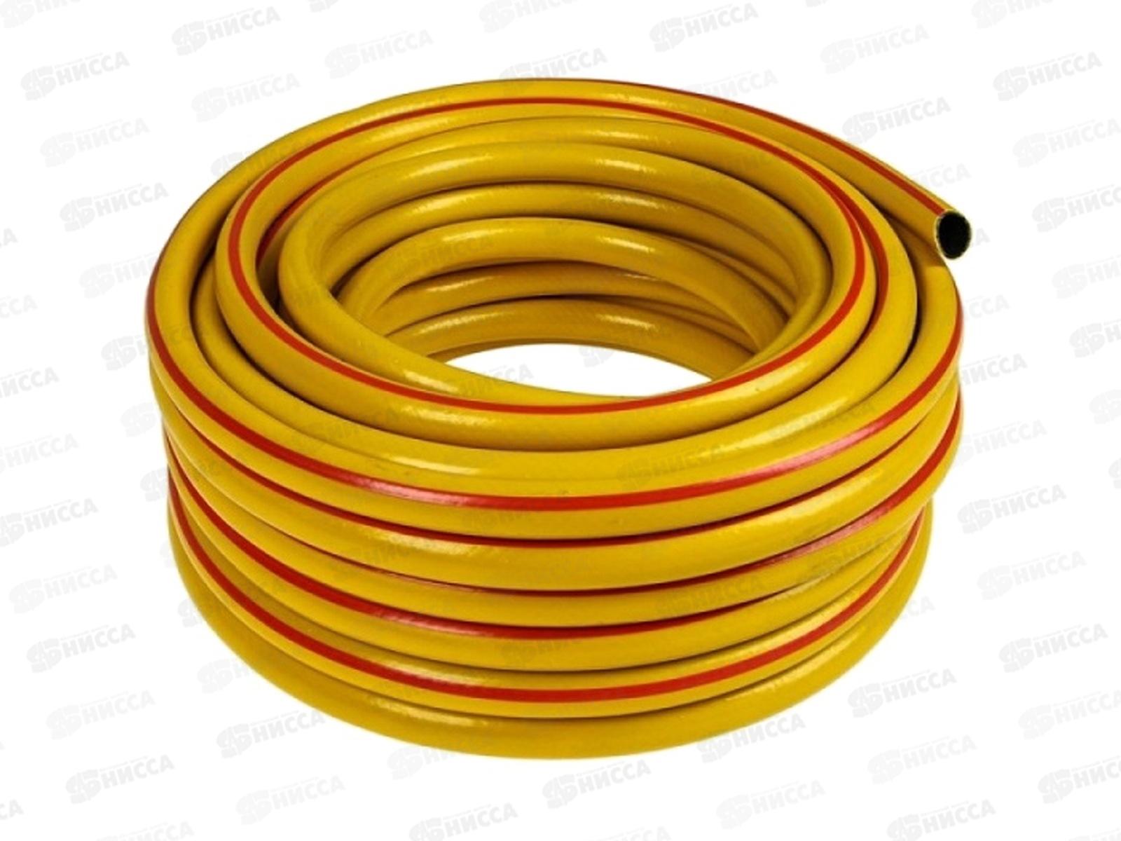 Шланг поливочный "Акварель" ПВХ пищевой арм.нитью 1/2" 50м