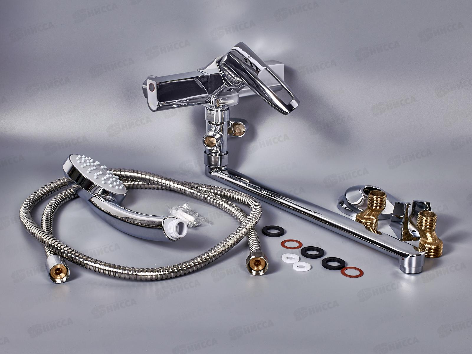 Смеситель для ванны G.lauf картридж d35 поворотный излив 32см, LOF6-A033  *10