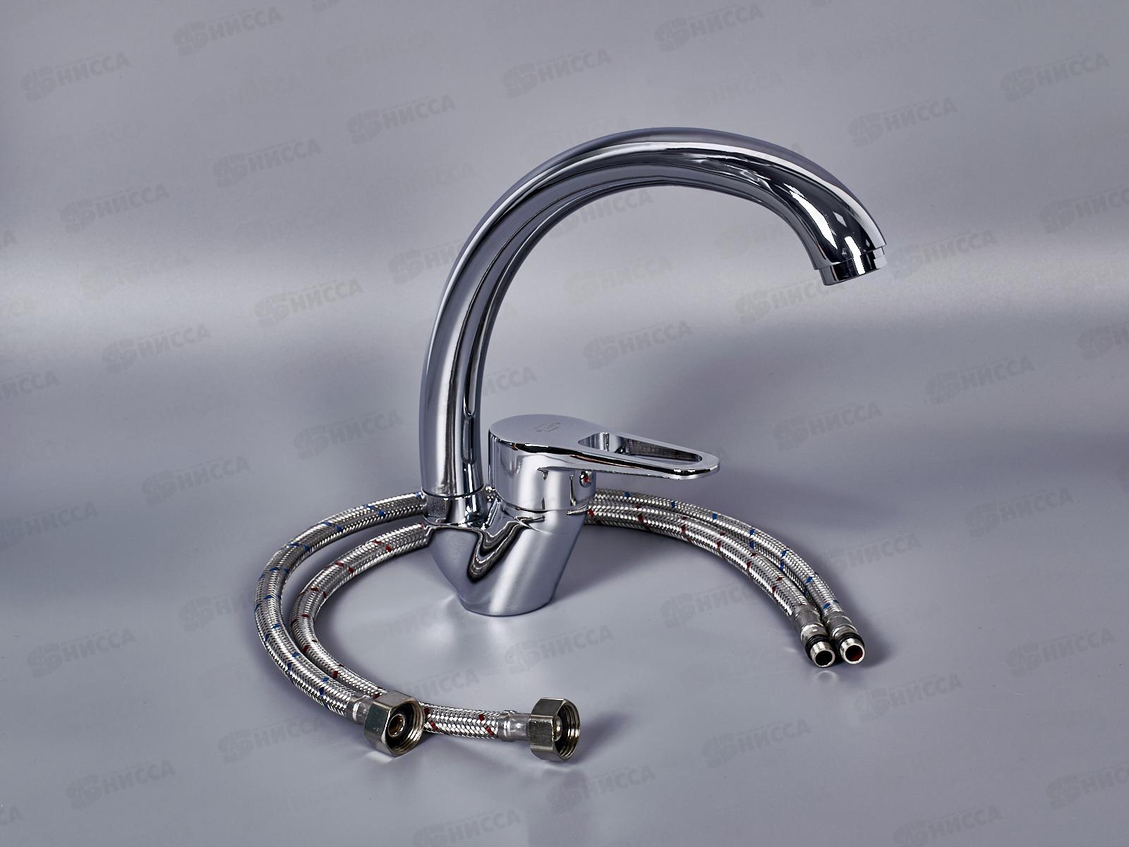 Смеситель для кухни SOLONE картридж d35 шпилька, SUP4-A045  *10