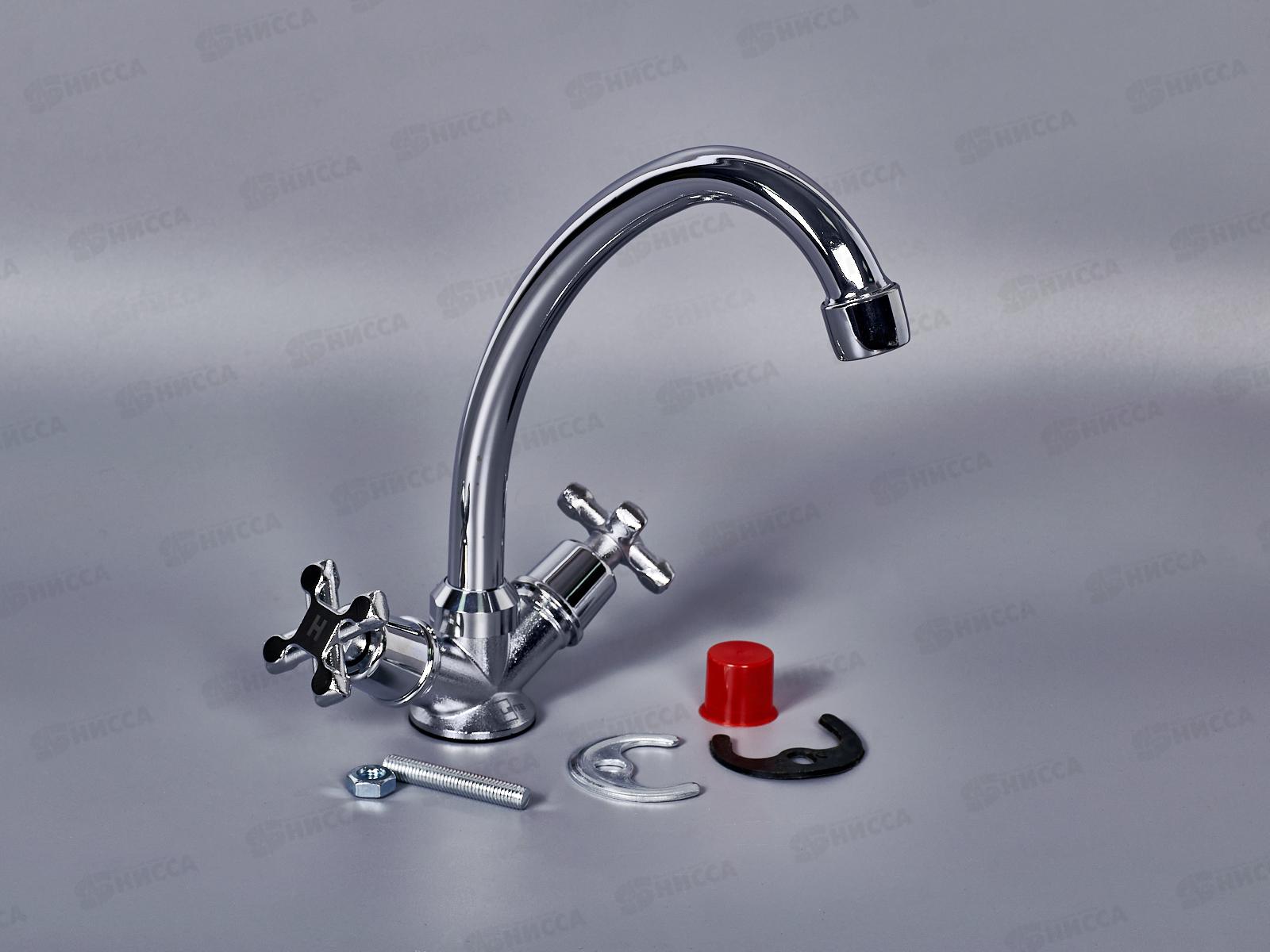 Смеситель для кухни SOLONE картридж d35, JIK4-A102-A, без подводки в комплекте  *2/40