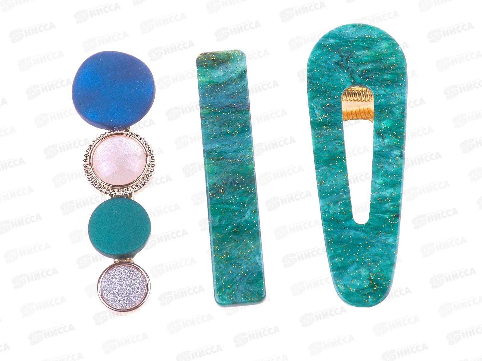 Farres Набор заколок для волос TS00064 Малахит *12