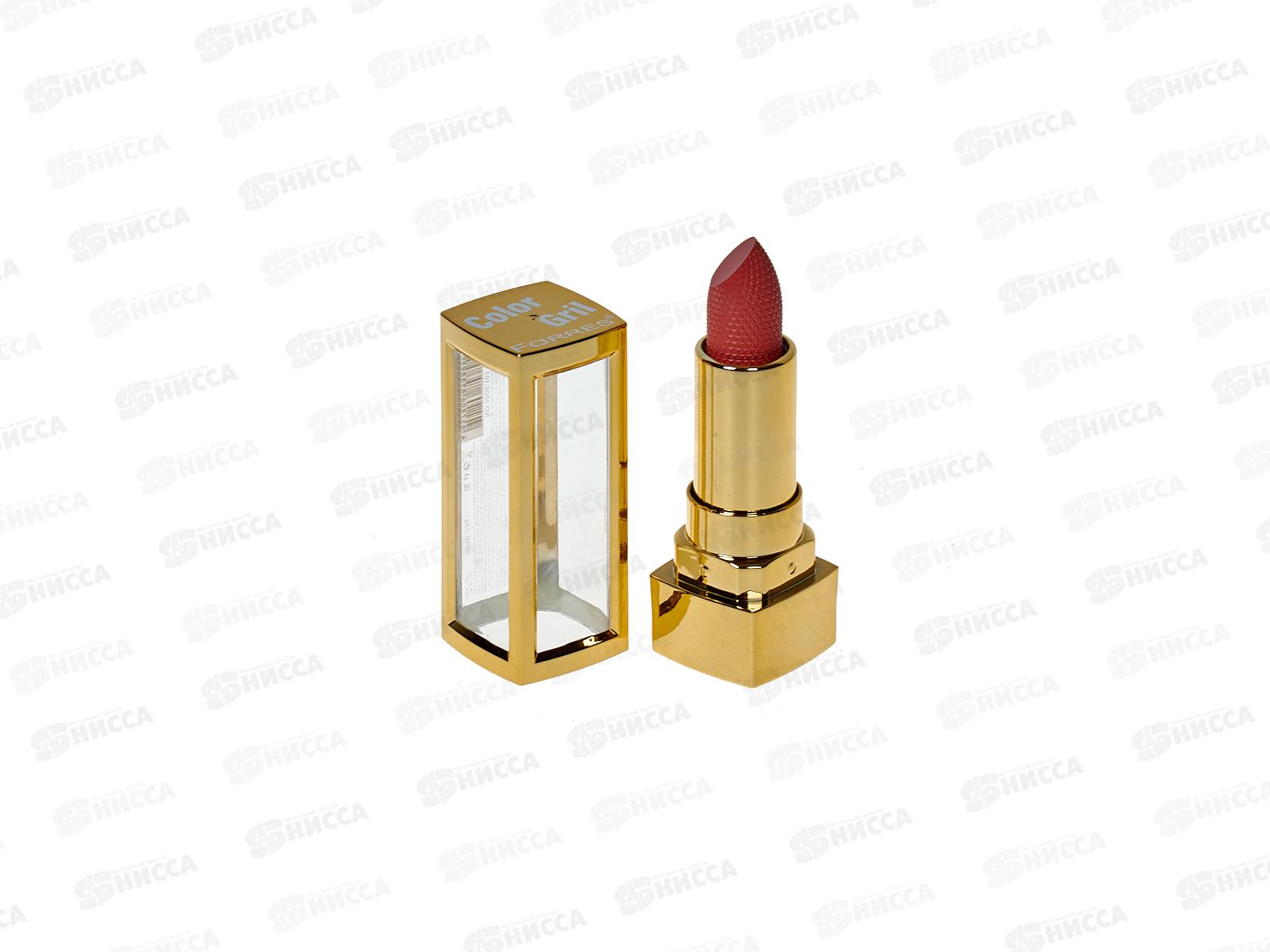 Farres Помада губная C.G.5006-105 Нежный персик со вкусом шоколада