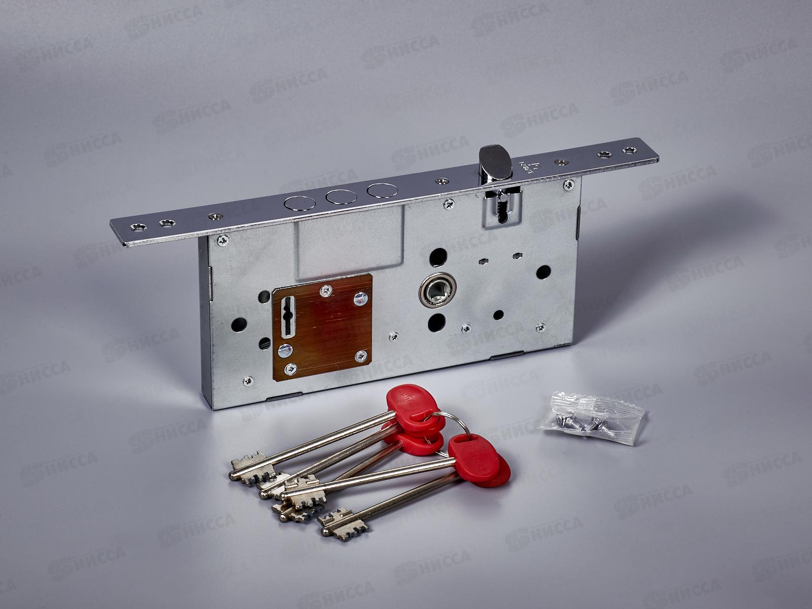 Замок врезной Булат 3B9-8.60.85.3(16).08 хром сувальд б/о *10 14 933