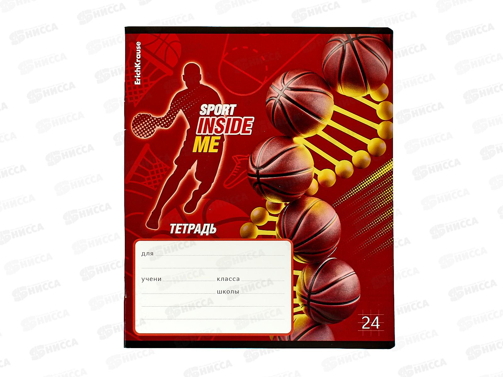 Тетрадь 24листа клетка ПОЛИ Sport DNA 60590*10/160