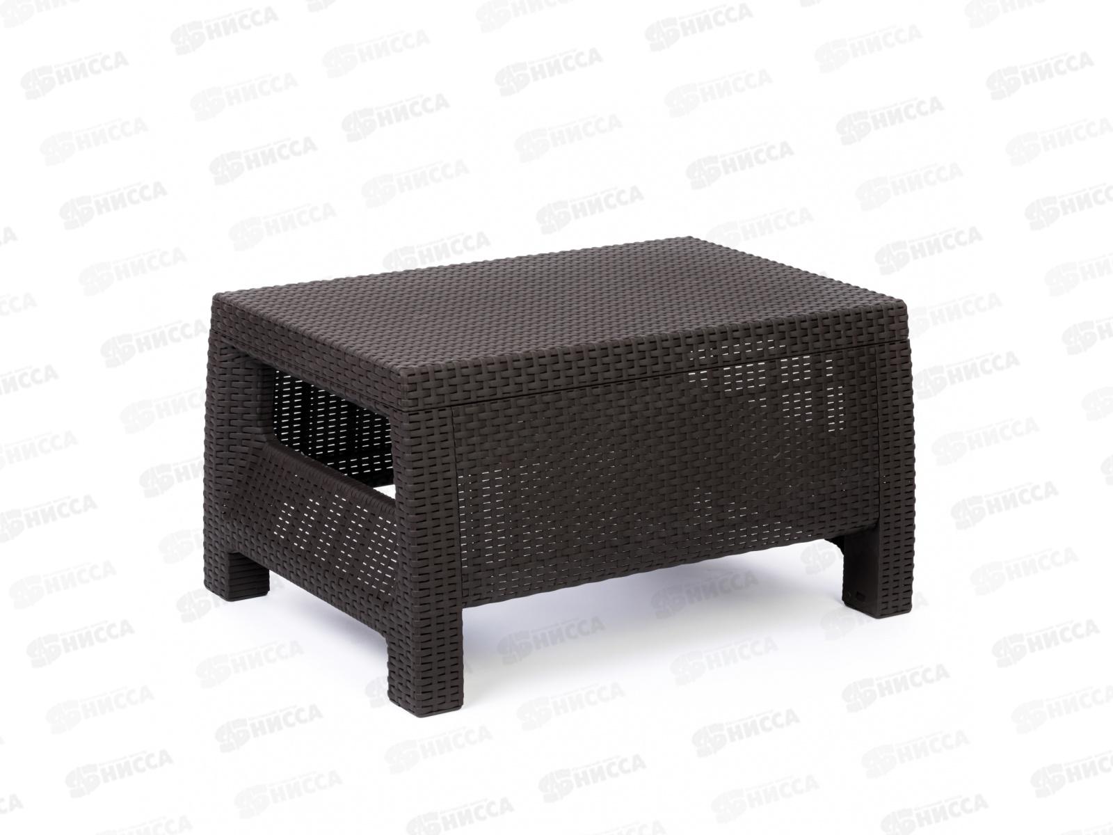 Стол &quotРотанг-плюс&quot 765*570*420мм мокко М8841 *1