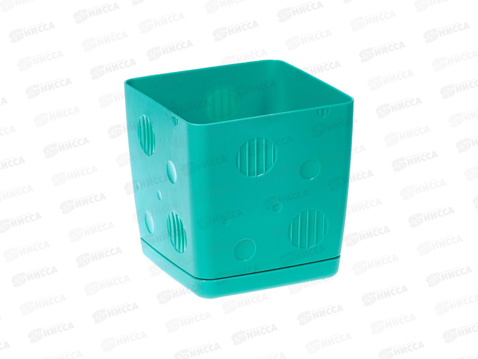 Горшок  для цветов  &quotInGreen Clean Color&quot 0,5л web blue *24 IG623410606