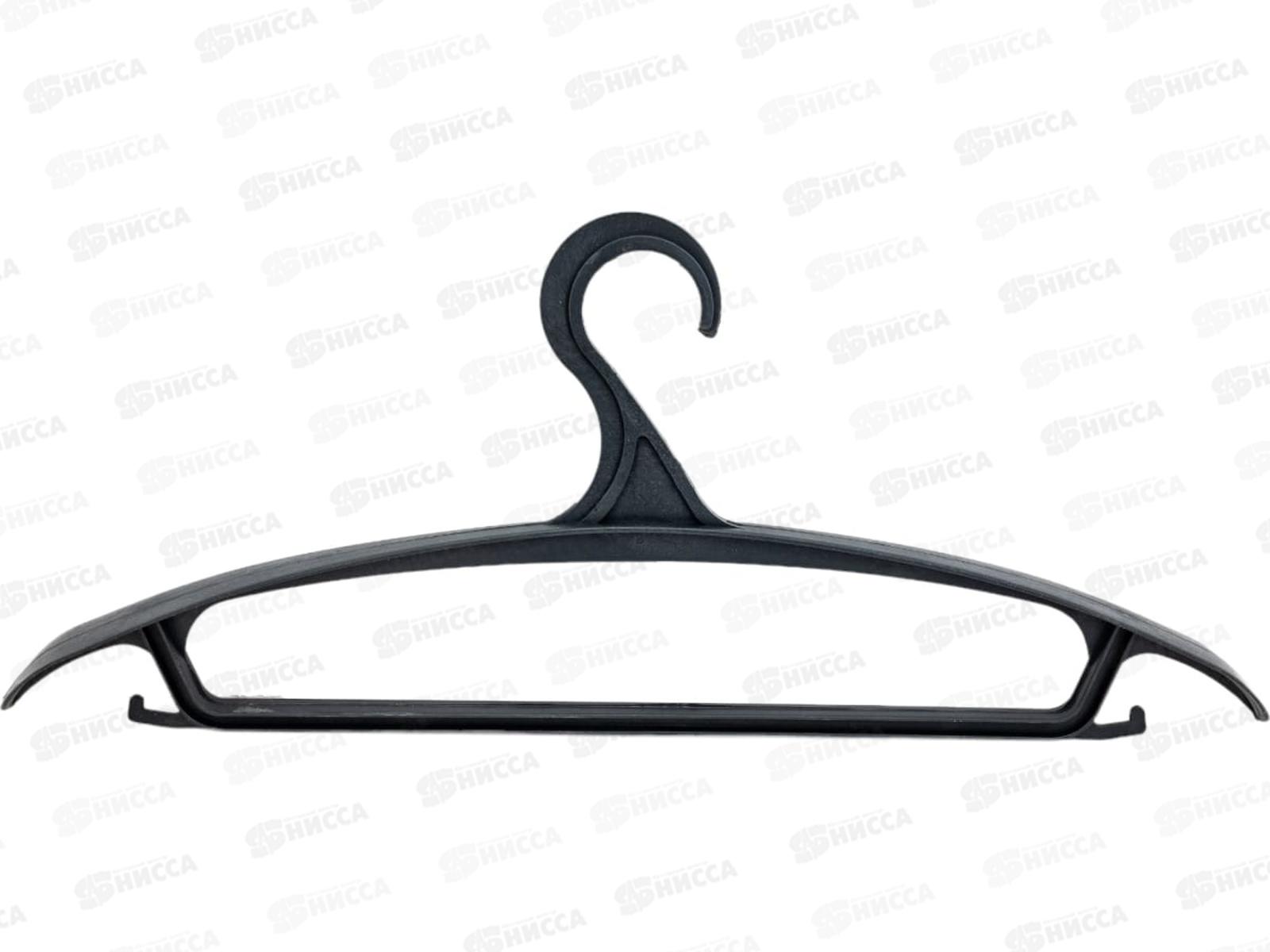 Вешалка-плечики 48-50 д/верх.одежды черная SK154 *55